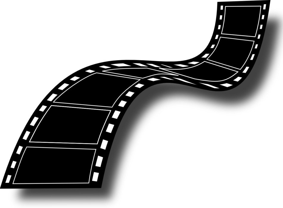 Movie Film Strip Clip Art N17