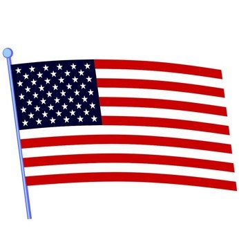 American Flag Clip Art N233
