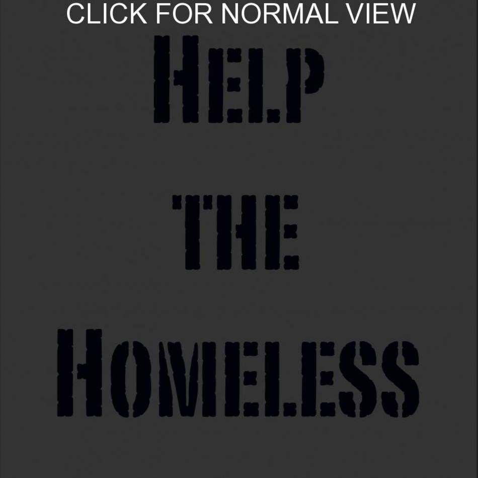 Help Homeless People drawing