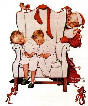 Norman Rockwell Christmas Paintings