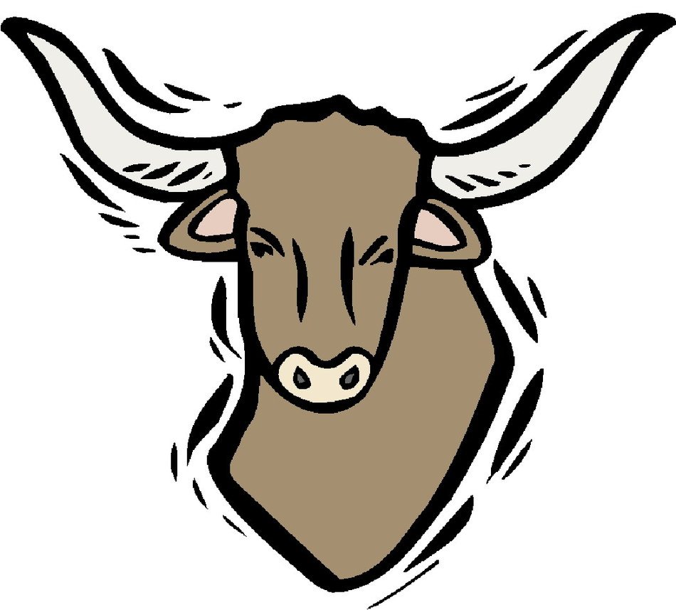 Cow Face Clip Art N22