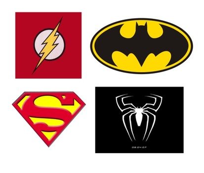 Printable Superhero Logos N2