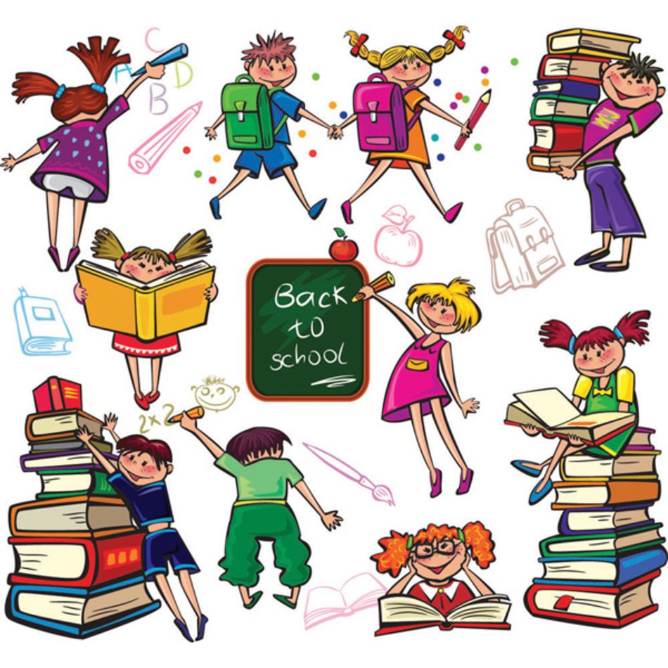 Cute Cartoon Boy And Girl N3