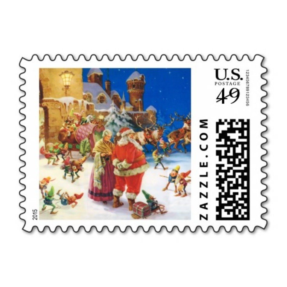 Postage Stamp Clip Art N4