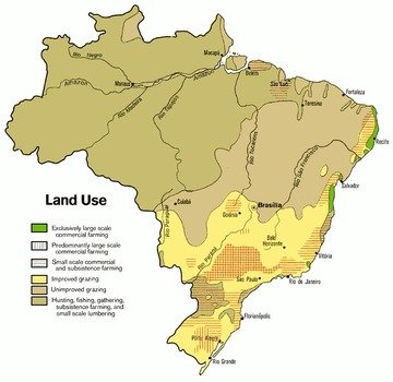 Brazil Land Use In 2014
