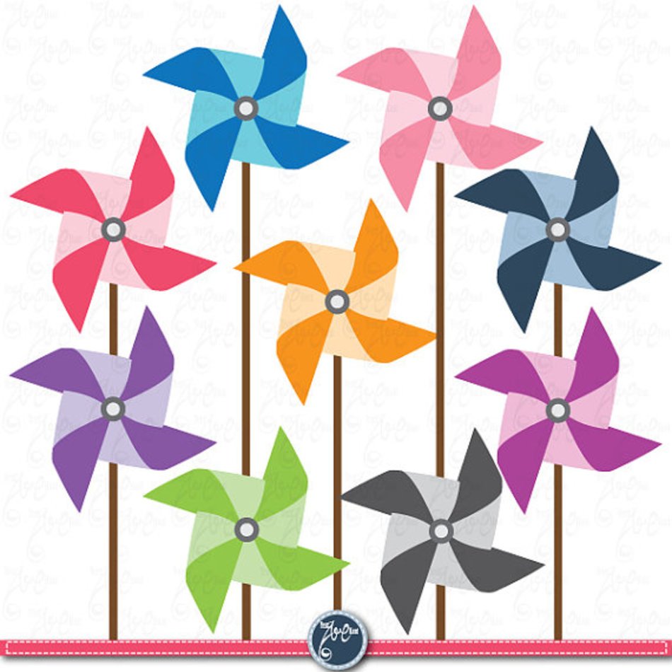 Windmill Clip Art N43