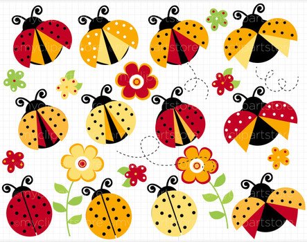 Red Ladybug Clip Art N5