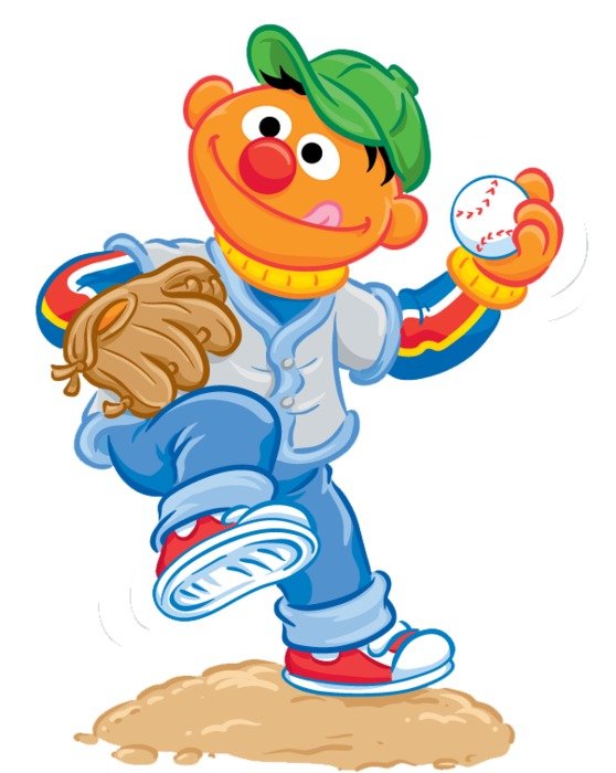Ernie Sesame Street Clip Art N3