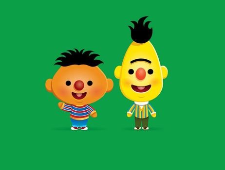 Bert amp Ernie By Jerrod Maruyama