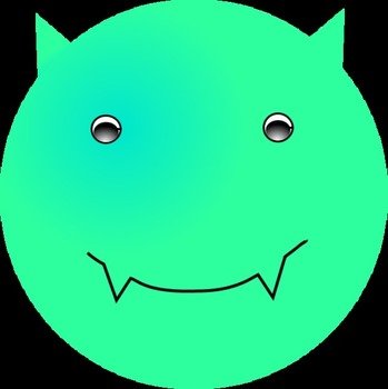 Smiley Face Clip Art N654