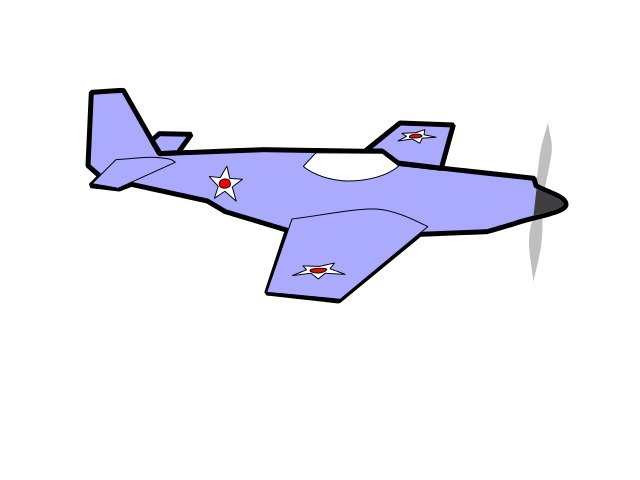 Cartoon Plane Clip Art N12