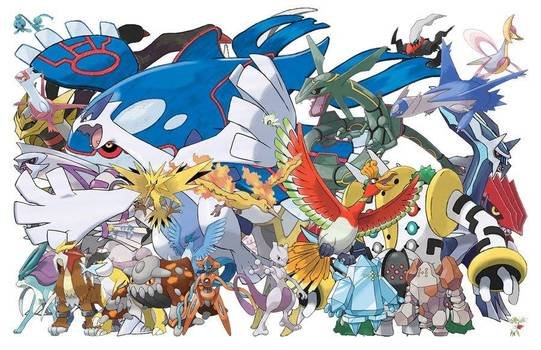 Pokemon All Legendaries