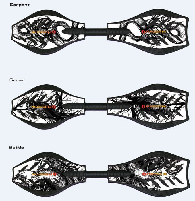 New Razor Ripstik Graphics Limited Edition Caster Board