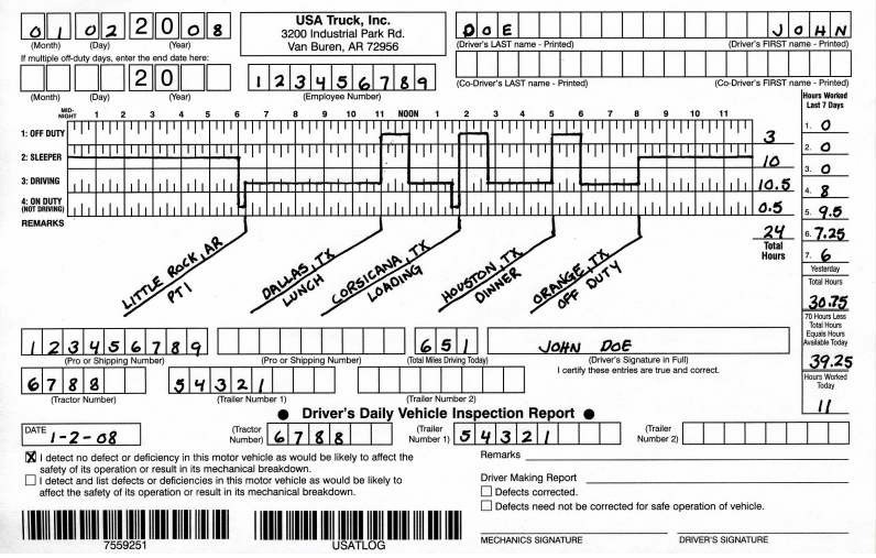 Medical Log Book Examples
