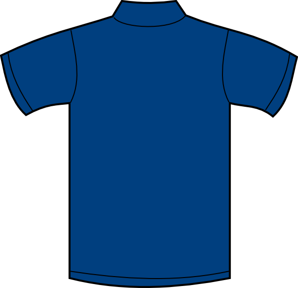 Blue Jersey Clip Art free image download