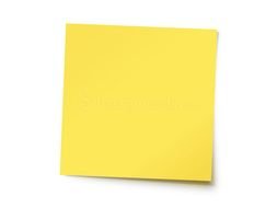 Clipart of Post It Note