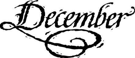 december text drawing