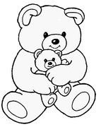Free Teddy Bear Coloring Pages