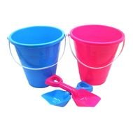 Pail And Shovel blue pink plastic