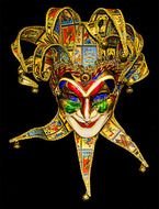 Mardi Gras Mask N3