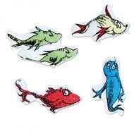 Different cartoon fishes clipart