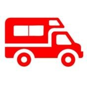 Ambulance Clipart Image Van With Red Cross Symbol