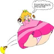 Fat Princess Peach And Daisy