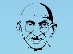 Gandhi Clip Art
