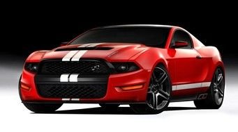 Ford Mustang drawing