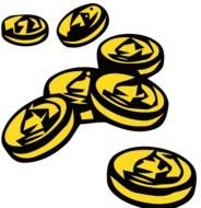 many Gold Coins drawing