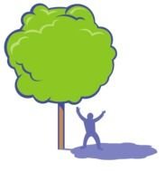 Shade Tree Clip Art drawing