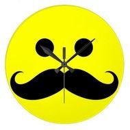 Smiley Face With Mustache N21
