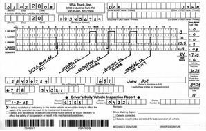 Truck Driver Log Book Examples