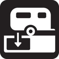Dumping Waste Mobile Home Trailer House