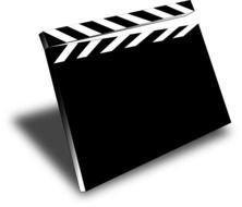 Movie Clapper Clip Art N5