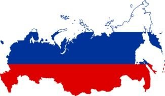 Russia Flag Map N4