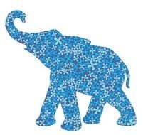 Baby Elephant Silhouette N5