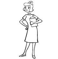 Nurse Coloring Pages N7