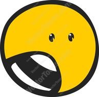 Cartoon Yelling Face N2