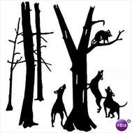 Coon Hunting Decals N7