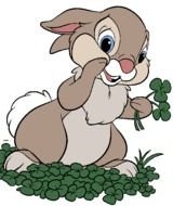 Thumper Bunny Clip Art N2