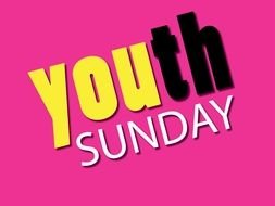 Youth Sunday, banner