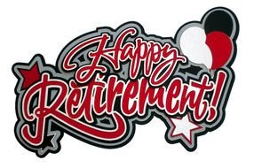 "Happy Retirement!" sign clipart