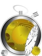 Broken Stop Watch Clip Art