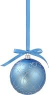 Christmas Ball Toy blue