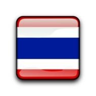 Thailand Flag as a graphic illustration