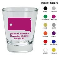 Wedding Favor Shot Glasses
