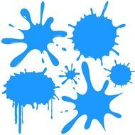 Green Paint Splat