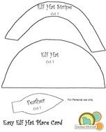 Printable Elf Hat Pattern N4
