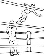 Wrestling Clip Art N76